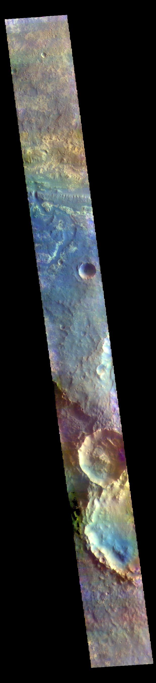 Mawrth Vallis - False Color