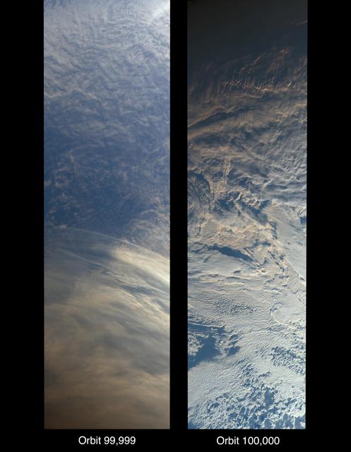 NASA image: MISR Records the View as NASA's Terra Satellite Passes Its 100,000th Orbit