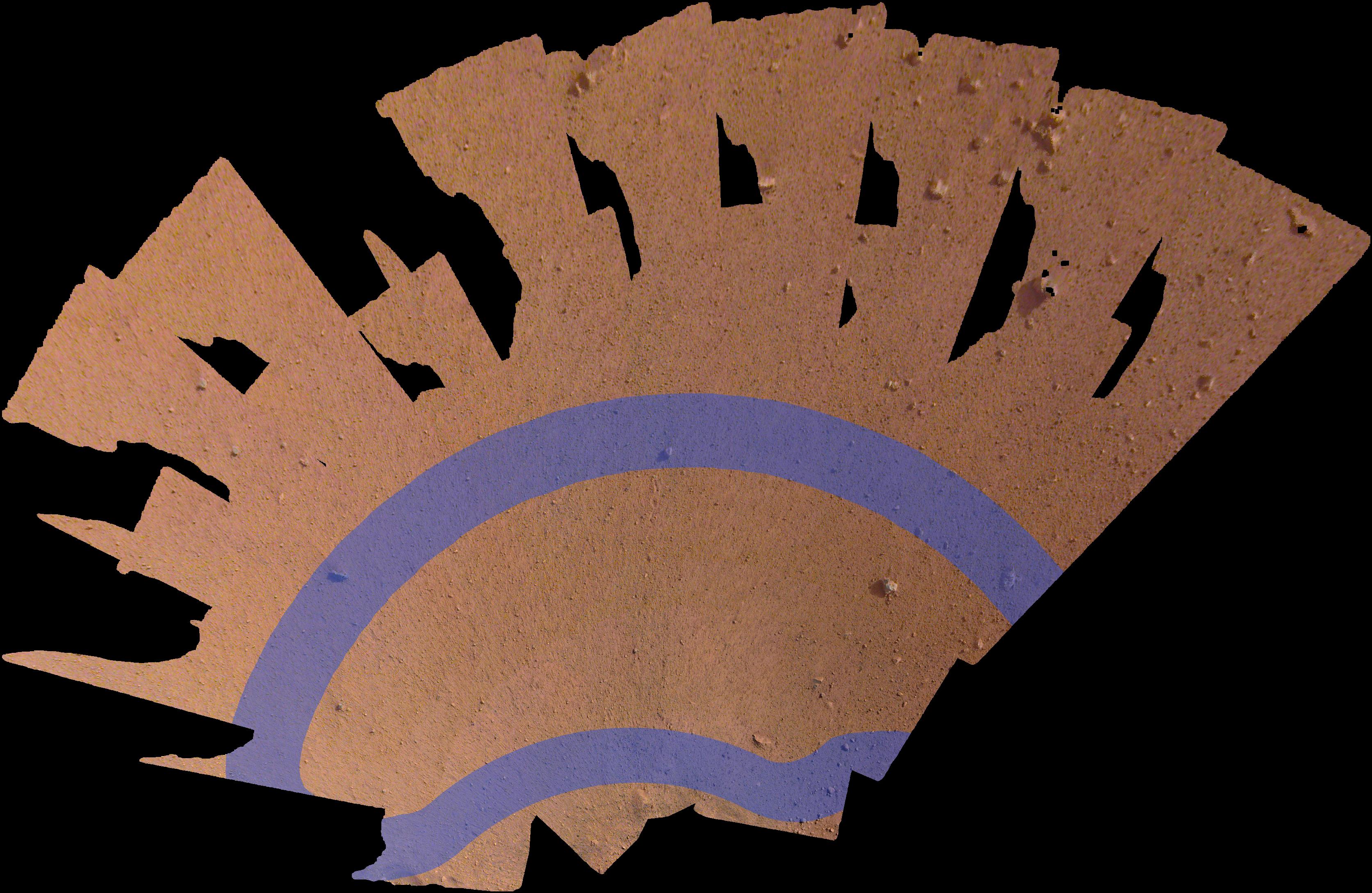 Mosaic of InSight's Workspace. nasa, space, mosaic