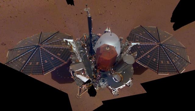 NASA image: InSight's First Selfie