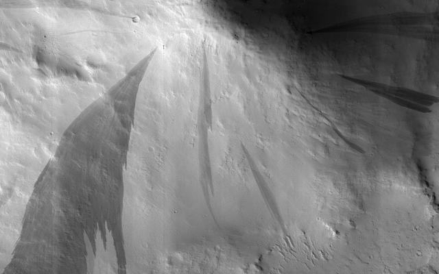 NASA image: Slope Streaking