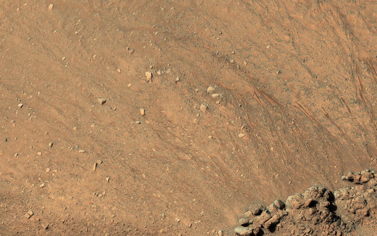 Asimov is an 84-kilometer diameter crater located in the southern ancient highlands of Mars. It is distinguished from other craters in this region in that it contains both a ring-depression just within the crater rim and a pit near the center.  Gullies have formed along slopes both in the ring-depression and within the central pit. A closeup shows gullies and recurring slope lineae (RSL) along the eastern slope of the pit. These features continue to form seasonally in this region and the HiRISE team monitors this and other sites to look for changes.  Another closeup shows new RSL forming during the summer just after the recent global dust storm. How these features form is still under investigation. Additional changes documented here and at other locations as a result of the dust storm may provide some insight into their formation.  https://photojournal.jpl.nasa.gov/catalog/PIA22898