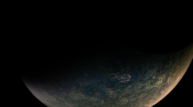 NASA image: Juno Flyby Movie