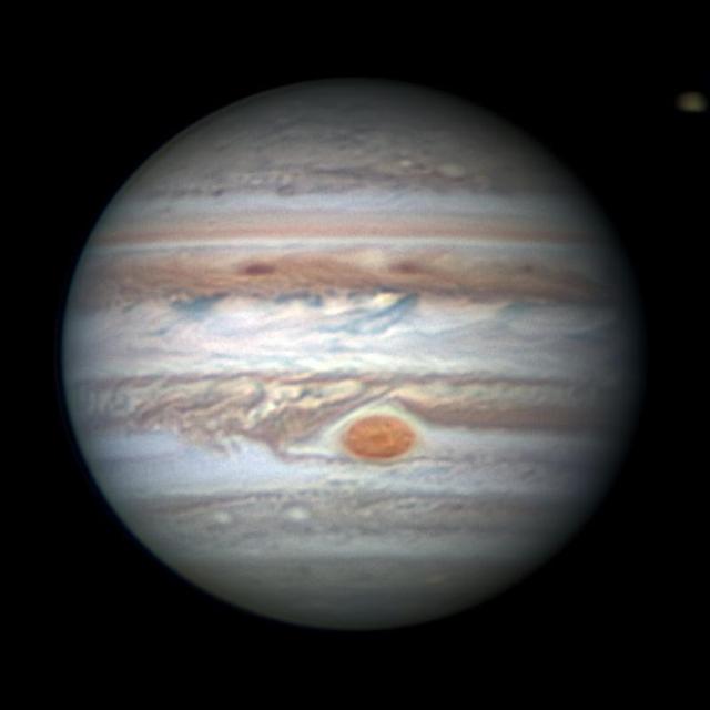 NASA image: Earth-based Observation of Jupiter