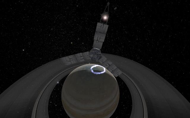 Juno's Perijove 17 (Artist's Concept)