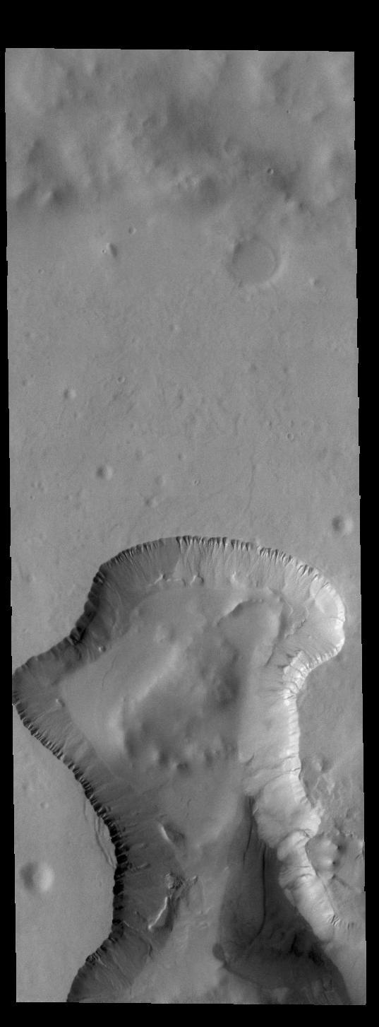 NASA image: Southern Crater