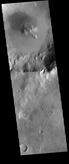 NASA image: Crater Dunes