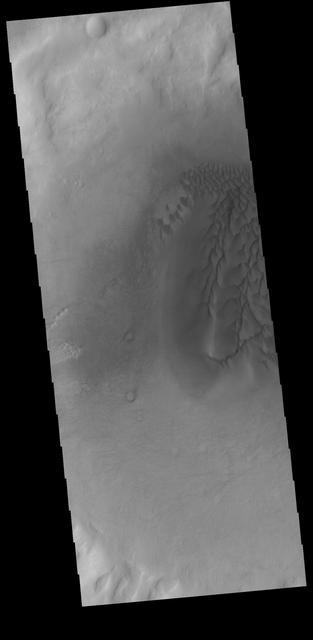 NASA image: Crater Dunes