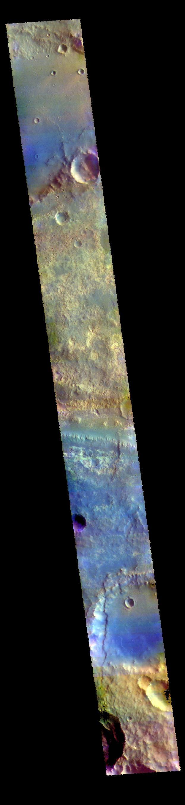 Mawrth Vallis - False Color