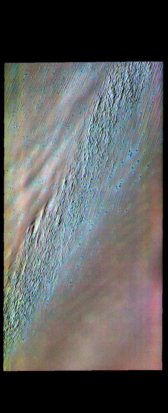 Chasma Boreale - False Color