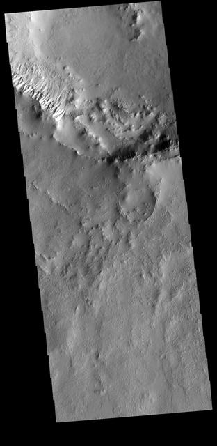 NASA image: Crater Gullies