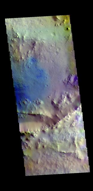 Crater Dunes - False Color
