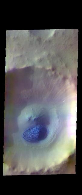 Crater Dunes - False Color