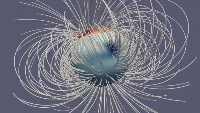 NASA image: Jupiter's Magnetic Field