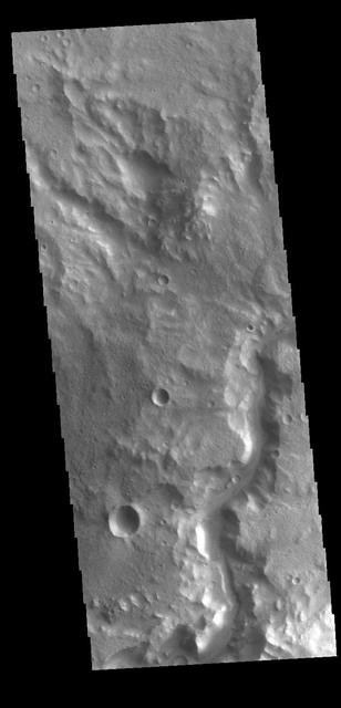 NASA image: Terra Cimmeria Channel