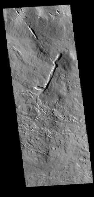 NASA image: Ascraeus Mons Flows