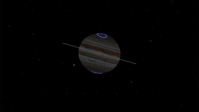 NASA image: Circumlocuting Jupiter's Shadow (Animation)