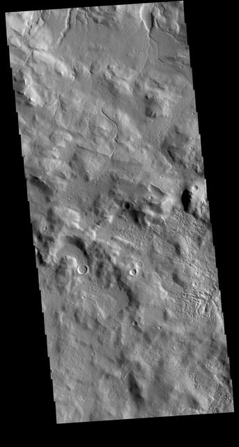 NASA image: Cerulli Crater Rim
