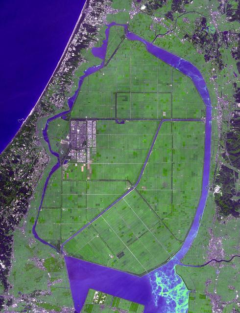 NASA image: Okata, Japan