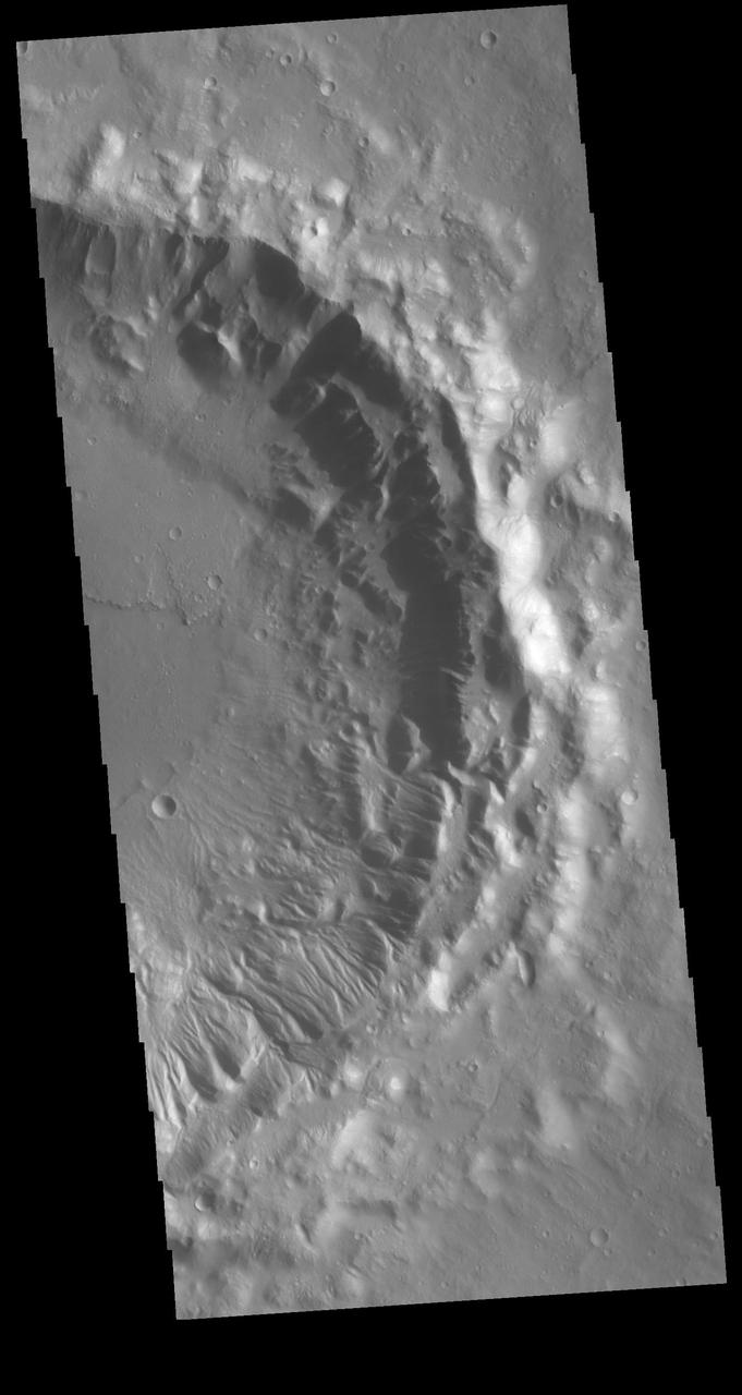 Crater Rim Channels
