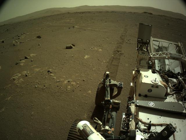 NASA image: Mars Perseverance Sol 16: Left Navigation Camera (Navcam)