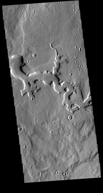 NASA image: Arabia Terra Channel