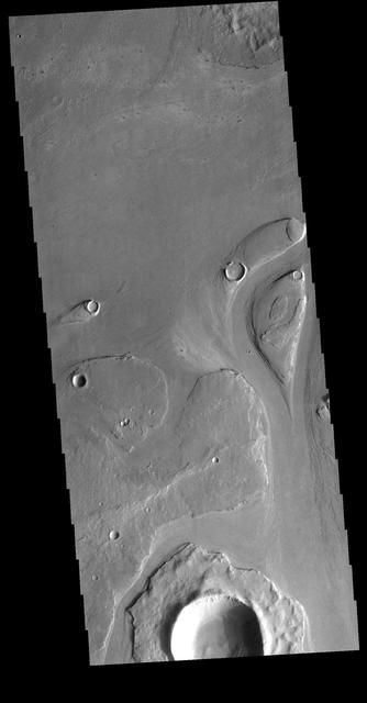 NASA image: Athabasca Valles