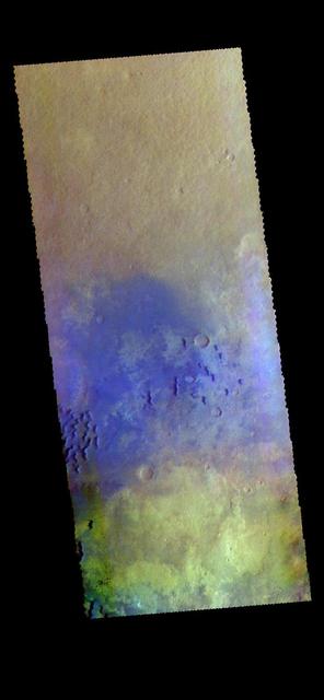 NASA image: Kaiser Crater - False Color