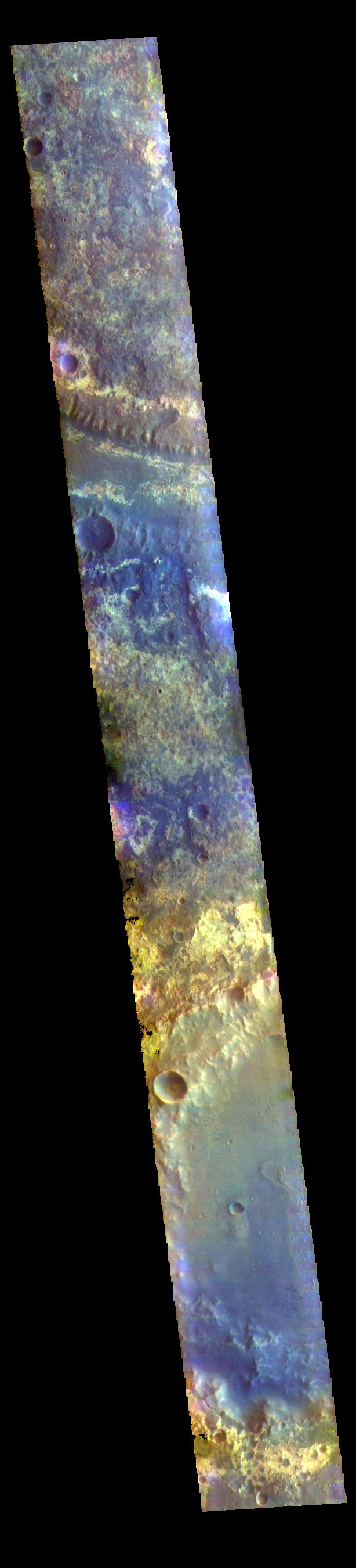 Mawrth Vallis - False Color