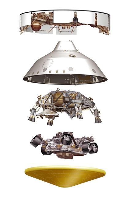NASA image: Mars 2020 Expanded Spacecraft Illustration