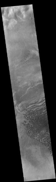 NASA image: Russell Crater Dunes