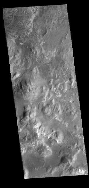 NASA image: Eberswalde Crater Delta