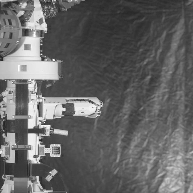 NASA image: MEDA's Wind Sensor Springs Out