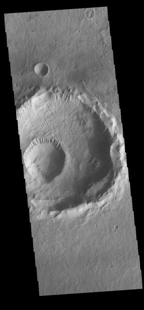 NASA image: Gasa Crater