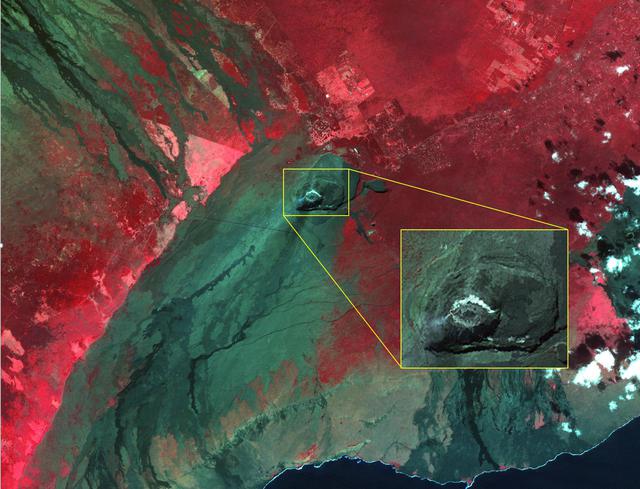 NASA image: Kilauea Volcano, Hawaii