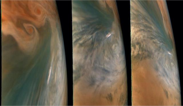 NASA image: High Flying Cloud in Jupiter's Atmosphere