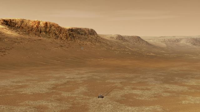 NASA image: Exploring Majestic Jezero Crater (Illustration)