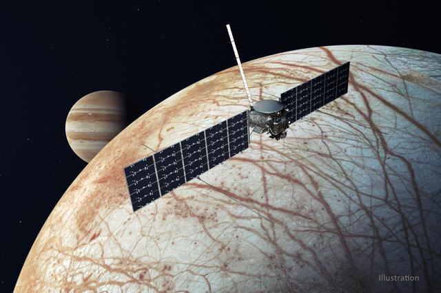 NASA image: Europa Clipper Spacecraft (Illustration)