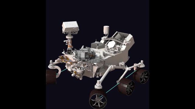 This simulation shows the motions the robotic arm on NASA's Perseverance rover carried out during its first two-hour checkout since its Feb. 18, 2021 touchdown on Mars. This simulation does not run in real-time. A key objective for Perseverance's mission on Mars is astrobiology, including the search for signs of ancient microbial life. The rover will characterize the planet's geology and past climate, pave the way for human exploration of the Red Planet, and be the first mission to collect and cache Martian rock and regolith (broken rock and dust). Subsequent NASA missions, in cooperation with ESA (European Space Agency), would send spacecraft to Mars to collect these sealed samples from the surface and return them to Earth for in-depth analysis. The Mars 2020 Perseverance mission is part of NASA's Moon to Mars exploration approach, which includes Artemis missions to the Moon that will help prepare for human exploration of the Red Planet. Animation available at https://photojournal.jpl.nasa.gov/catalog/PIA24332