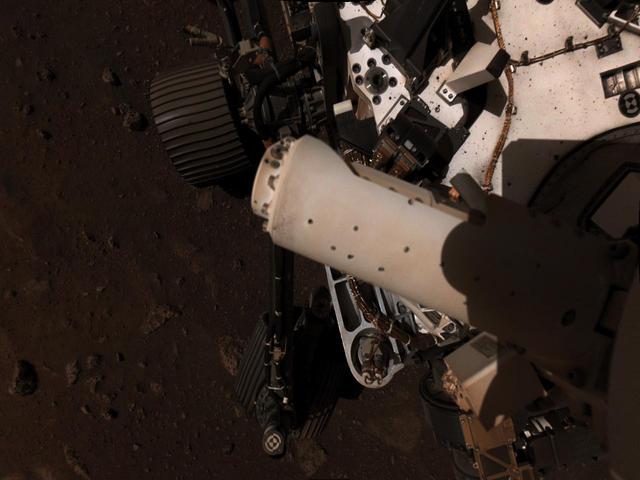 NASA image: Perseverance's Weather Sensors Deployed