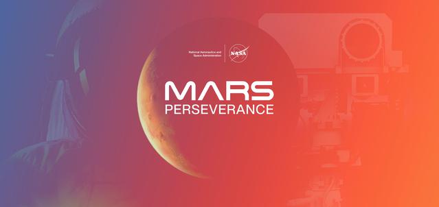 NASA image: Mars Perseverance Rover Mission (Humans and Robots Illustration)