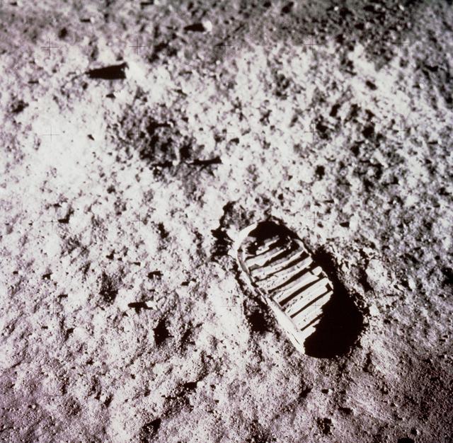 NASA image: Apollo Footprint