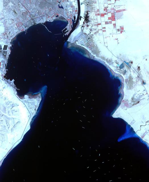 NASA image: Suez Canal Crisis