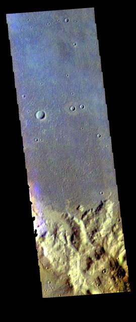 Terra Sirenum - False Color