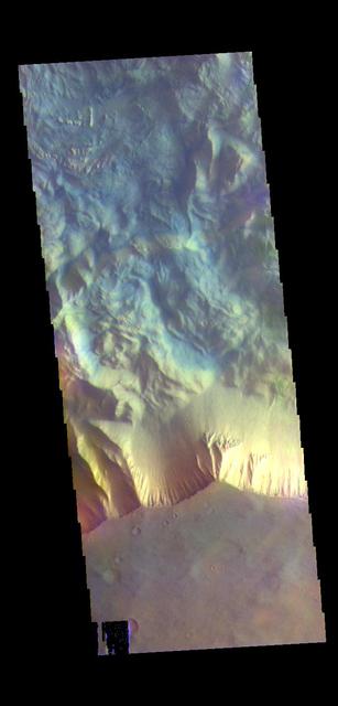 Hebes Chasma - False Color