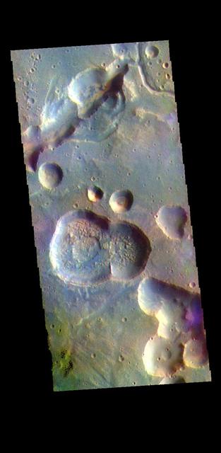 NASA image: Arabia Terra - False Color