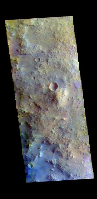 NASA image: Terra Sabaea - False Color