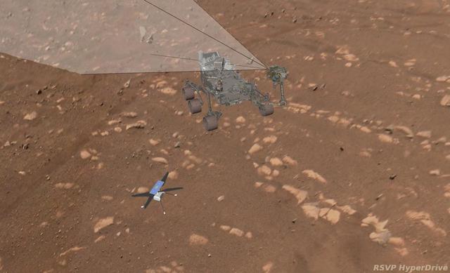 This animation shows a computer simulation of NASA's Perseverance Mars rover taking its first selfie. The point of view of the rover's WATSON (Wide Angle Topographic Sensor for Operations and eNgineering) camera is included to show how each of the 62 images were taken, which were later sent to Earth and stitched together into the selfie.  The selfie was taken on April 6, 2021.  A key objective for Perseverance's mission on Mars is astrobiology, including the search for signs of ancient microbial life. The rover will characterize the planet's geology and past climate, pave the way for human exploration of the Red Planet, and be the first mission to collect and cache Martian rock and regolith (broken rock and dust).  Subsequent NASA missions, in cooperation with ESA (European Space Agency), would send spacecraft to Mars to collect these sealed samples from the surface and return them to Earth for in-depth analysis.  The Mars 2020 Perseverance mission is part of NASA's Moon to Mars exploration approach, which includes Artemis missions to the Moon that will help prepare for human exploration of the Red Planet.  Movie available at https://photojournal.jpl.nasa.gov/catalog/PIA24669
