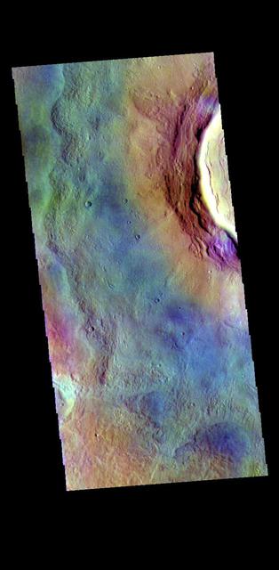 NASA image: Utopia Planitia - False Color