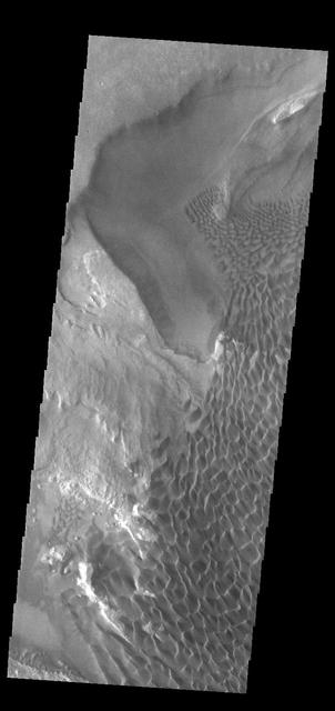 NASA image: Rabe Crater Dunes